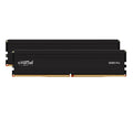Micron (Crucial) Crucial Pro 32GB (2x16GB) DDR5 UDIMM 5600MHz CL46 Black Heat Spreader Support Intel XMP AMD Ryzen Desktop PC