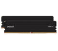 Micron (Crucial) Crucial Pro 96GB (2x48GB) DDR5 UDIMM 5600MHz CL46 46-45-45 1.1V Black Heat Spreader Support Intel XMP AMD Ry