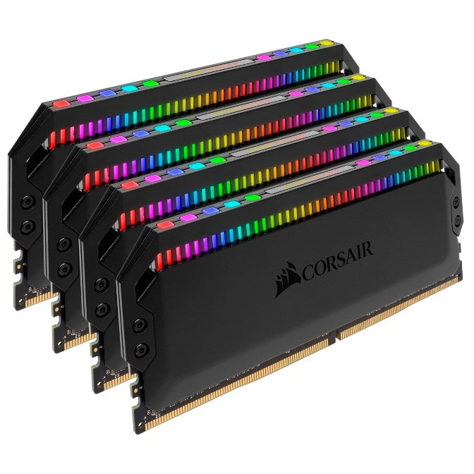 Corsair Corsair Dominator Platinum RGB 32GB (4x8GB) DDR4 3200MHz CL16 DIMM Unbuffered XMP 2.0 Base SPD@2666 Black Heatspreade