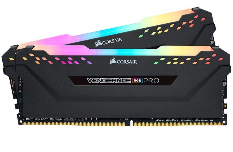 Corsair Corsair Vengeance RGB PRO SL 32GB (2x16GB) DDR4 3600Mhz C18 Black Heatspreader Desktop Gaming Memory