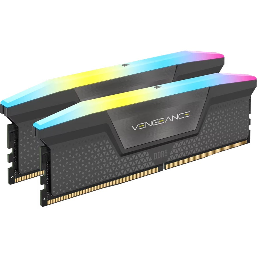 Corsair Corsair Vengeance RGB 32GB (2x16GB) DDR5 DRAM 6400MT/s CL36 Memory KitRGB 32GB (2x16GB) DDR5 DRAM 6400MT/s CL36 Memor