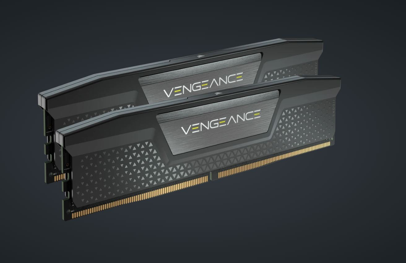 Corsair Corsair Vengeance 32GB (2x16GB) DDR5 DRAM 6400MT/s CL36 Memory Kit  Intel 800 Series, AMD 600 Series