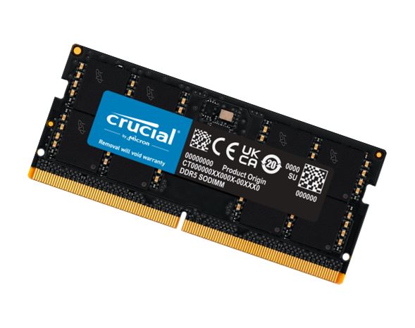 Micron (Crucial) Crucial 48GB (1x48GB) DDR5 SODIMM 5600MHz CL46 Notebook Laptop Memory >32GB <64GB