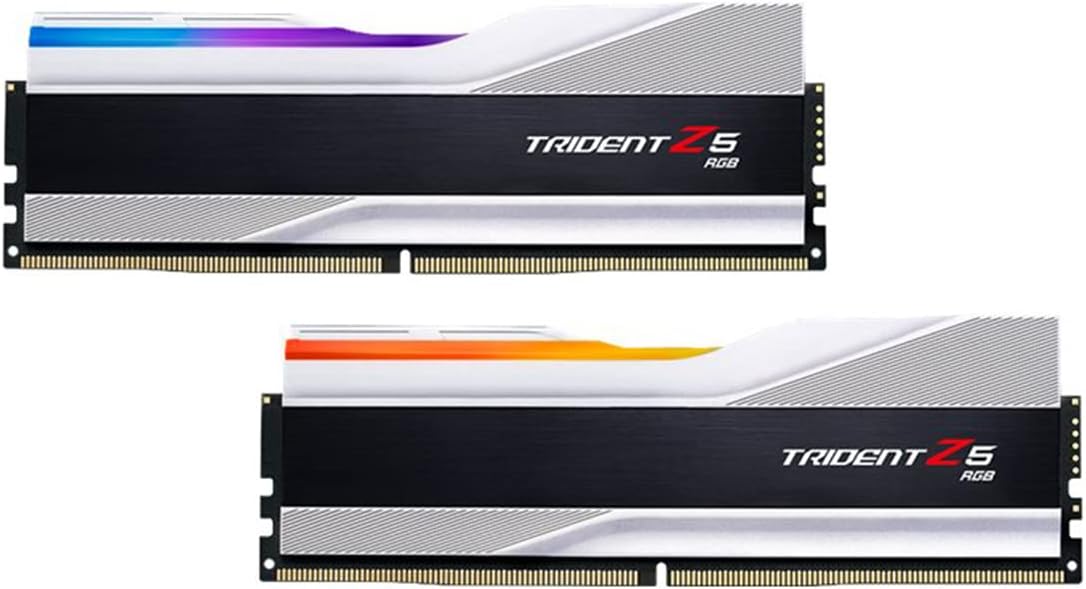 G.SKILL G.SKILL F5-6000J3040F16GX2-TZ5RS 32GB (2 x 16GB)/ DDR5 6000 MT/s/ Timings 30-40-40-96/ Voltage 1.35V/ TZ5 RGB