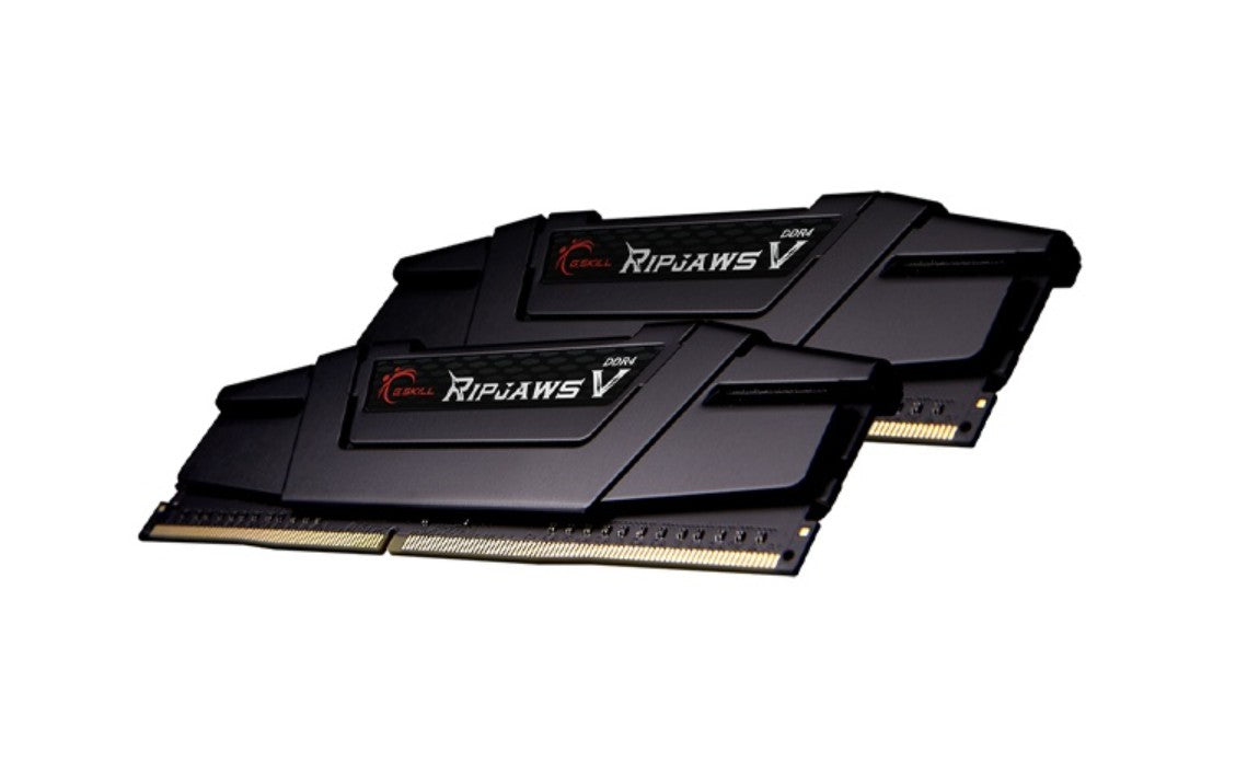 G.SKILL G.SKILL F4-3600C18D-32GVK 32GB (2 x 16GB)/ PC4-28800 / DDR4 3600 Mhz/ Timings 18-22-22-42/ Voltage 1.35V/ Ripjaws V