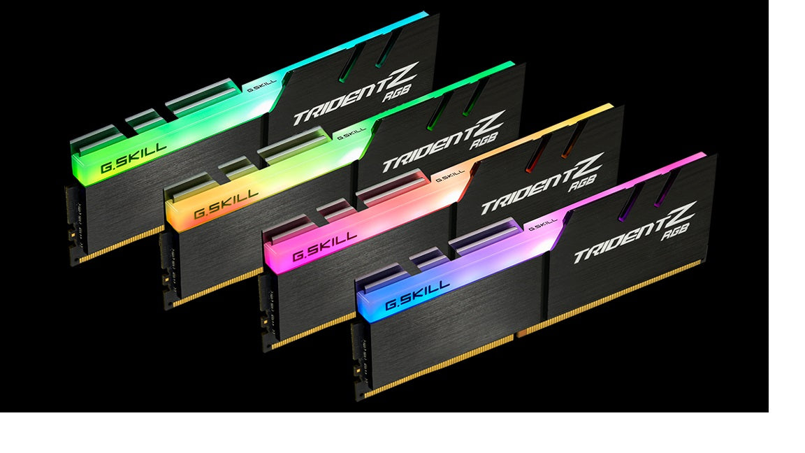 G.SKILL G.SKILL F4-3600C16Q-64GTZRC 64GB (4 x 16GB)/ PC4-28800 / DDR4 3600 Mhz/ Timings 16-19-19-39/ Voltage 1.35V/ TZ R