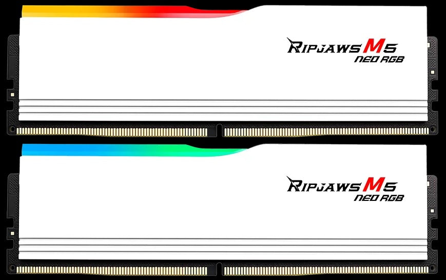 G.SKILL G.SKILL F5-6000J3636F16GX2-RM5NRW 32GB (2 x 16GB)/ DDR5 6000 MT/s / Timings 36-36-36-96/ Voltage 1.35 V/ Ripjaws M5 N