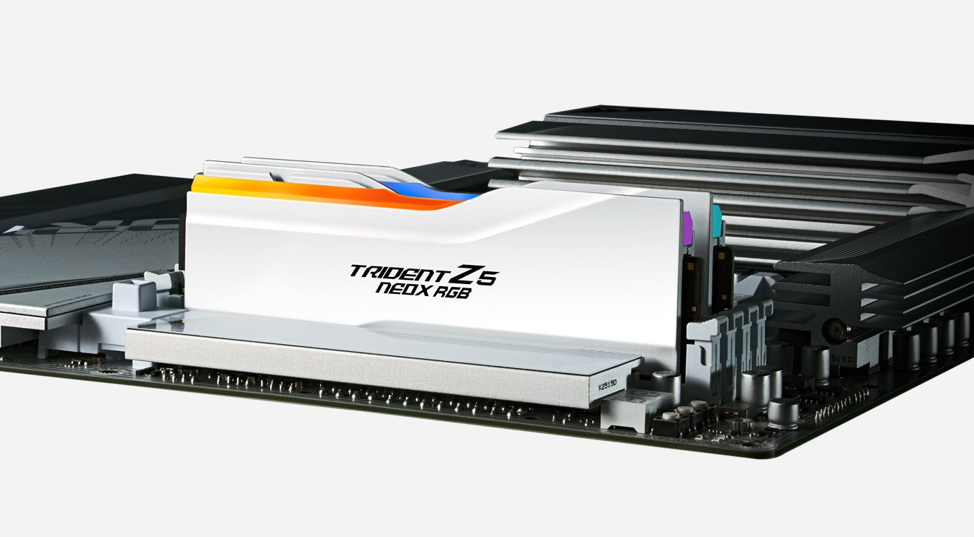 G.SKILL F5-6000A2836G16GX2-TZ5NXRW 32GB (2 x 16GB)/ DDR5 6000 MT/s/ Timings 28-36-36-32/ Voltage 1.4V/ TZ5 Neo X RGB AMD EXPO ™ Ultra Low Latency