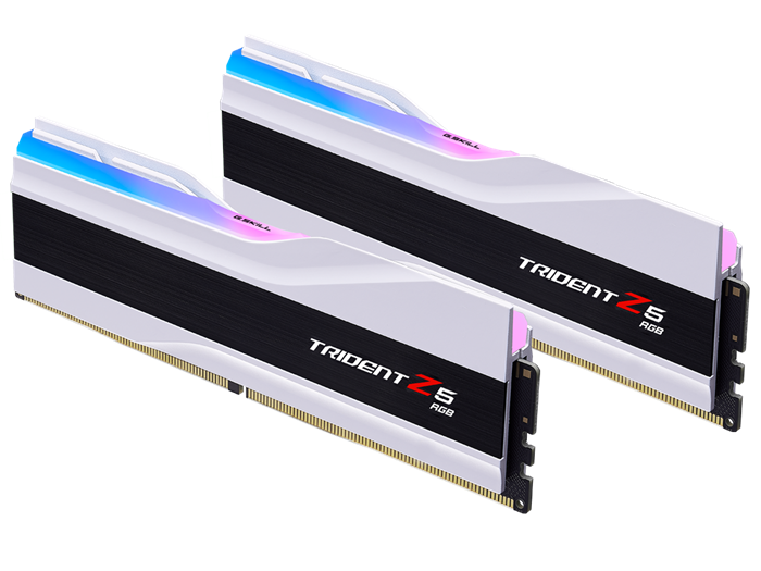 G.SKILL G.SKILL F5-6000J3636F16GX2-TZ5RW 32GB (2 x 16GB)/ DDR5 6000 MT/s/ Timings 36-36-36-96/ Voltage 1.35V/ TZ5 RGB