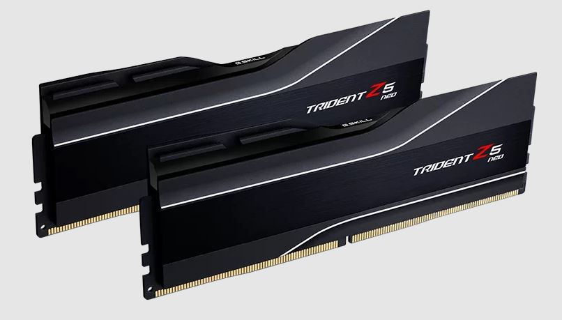 G.SKILL G.SKILL F5-6000J3238F16GX2-TZ5N 32GB (2 x 16GB)/ DDR5 6000 MT/s/ Timings 32-38-38-96/ Voltage 1.35V/ TZ5 Neo