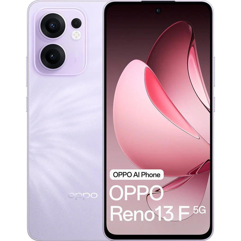 OPPO Reno13 F 5G - Plume Purple (CPH2699AU Purple)* AU STOCK*, 6.67", Full HD+, 12GB/256GB, 50MP/32MP, Dual SIM, 5800mAh, 2 Years Warranty
