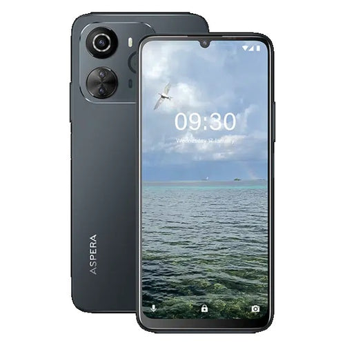 Aspera Aspera AS-10 4G 128GB - Night Sky(P02243101) *AU STOCK*, 6.7", 4GB/128GB, 50MP/8MP, Dual SIM, 5000mAh, 1 Year Warranty