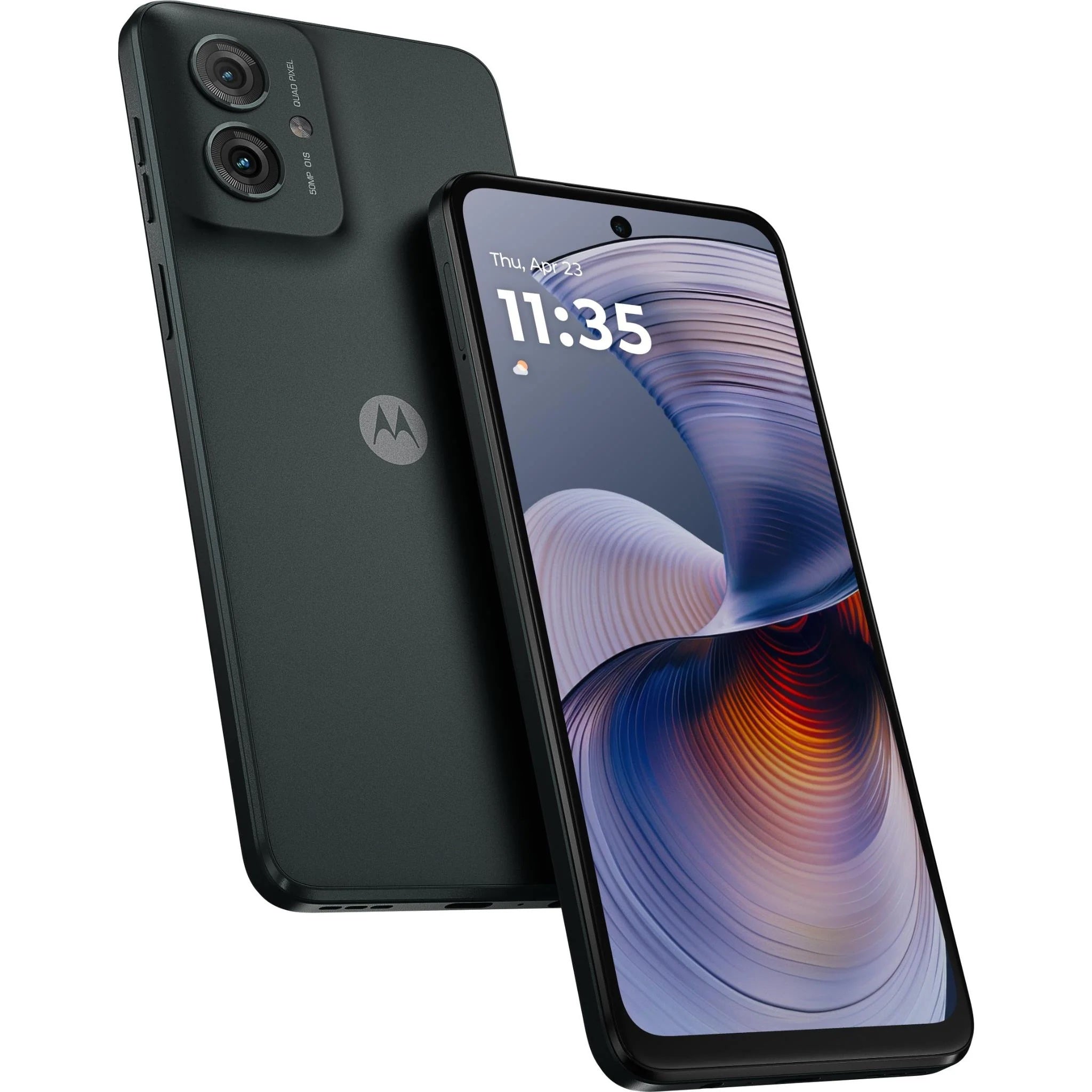 Motorola G55 5G 128GB- Forest Grey*AU STOCK*, 6.5", Full HD+, 120Hz, 4GB/128GB, 50MP/16MP, Single+ eSIM, 5000mAh, 1 Year Warranty