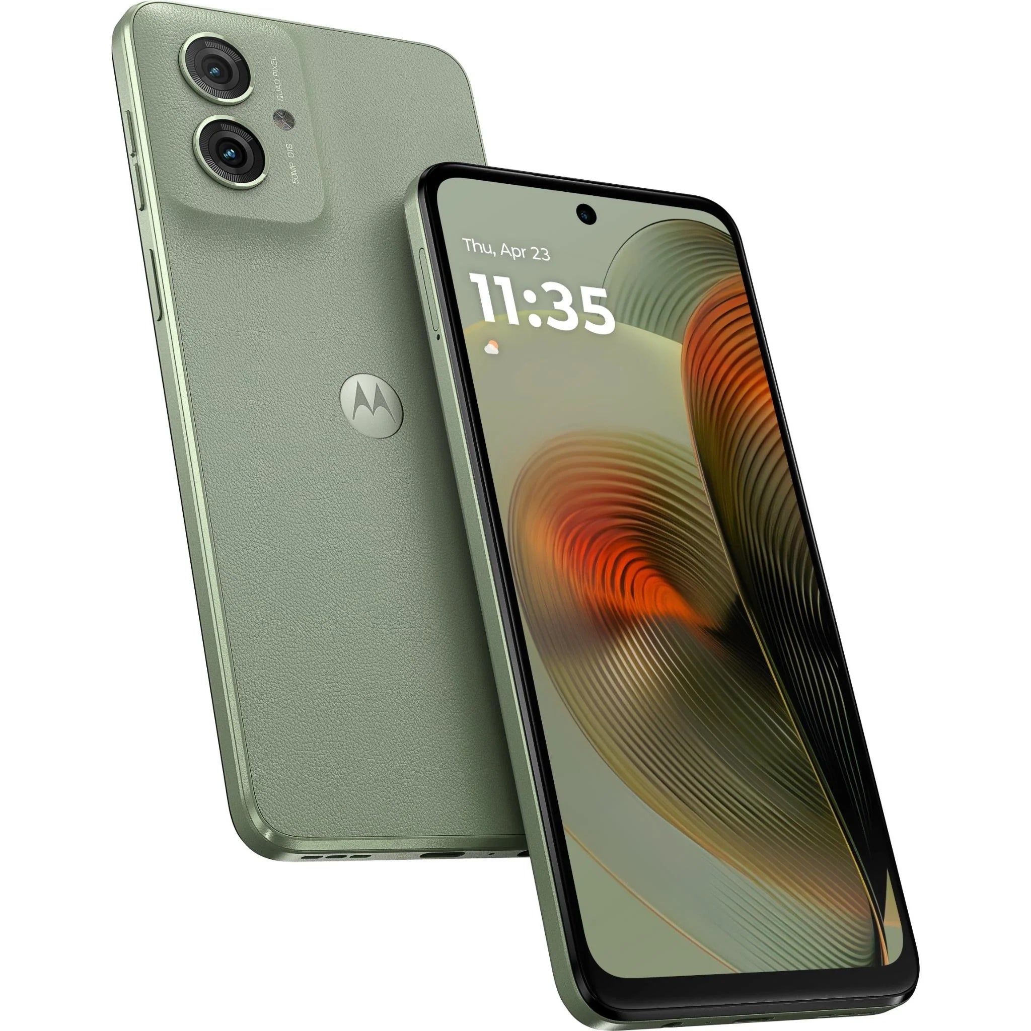 Motorola G55 5G 128GB- Smoky Green,*AU STOCK,6.5",Full HD+120Hz,4GB/128GB,50MP/16MP,Dual SIM,Water Protection,5000mAh Battery,1Years Warranty