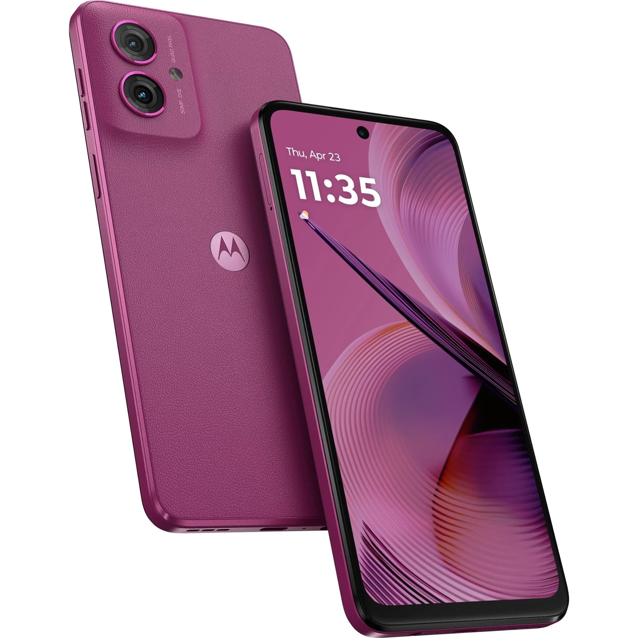 Motorola G55 5G 128GB- Twilight Purple,*AU STOCK,6.5",Full HD+120Hz,4GB/128GB,50MP/16MP,Dual SIM,Water Protection,5000mAh Battery,1Years Warranty