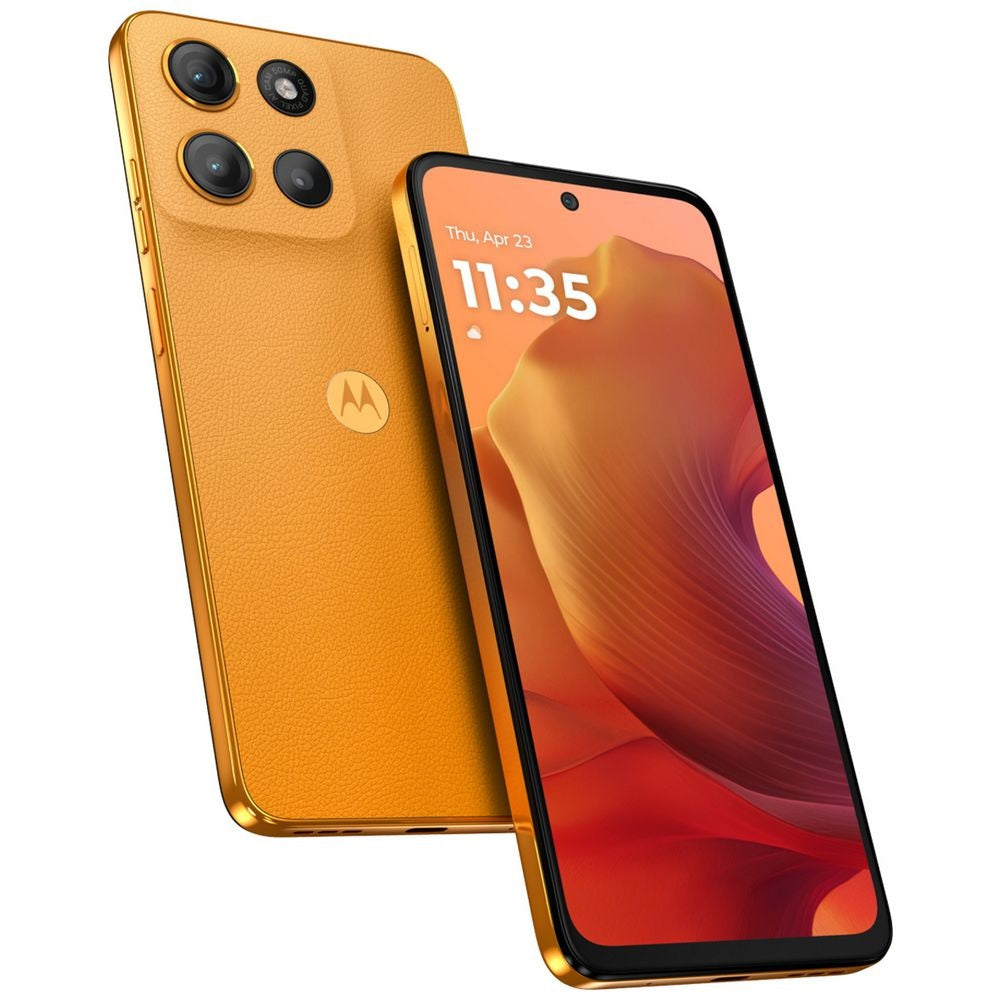 Motorola Moto G15 4G 128GB - Sunrise Orange*AU STOCK*, 6.7", Full HD+, 60Hz, 4GB/128GB, 50MP/8MP, Dual SIM, 5200mAh, 2 Years Warranty