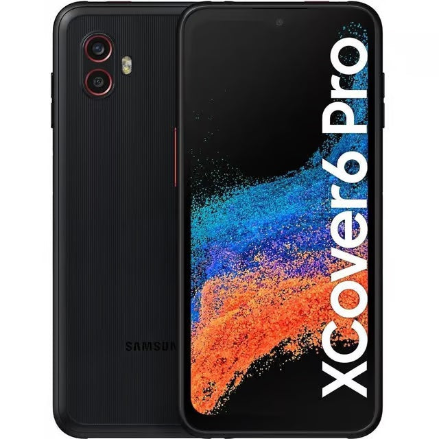 Samsung Galaxy XCover6 Pro 5G 128GB - Black *AU STOCK*, 6.6", Full HD+, 60Hz, 6GB/128GB, 50MP/13MP, IP68, Single SIM, 4050mAh, 2 Years Warranty