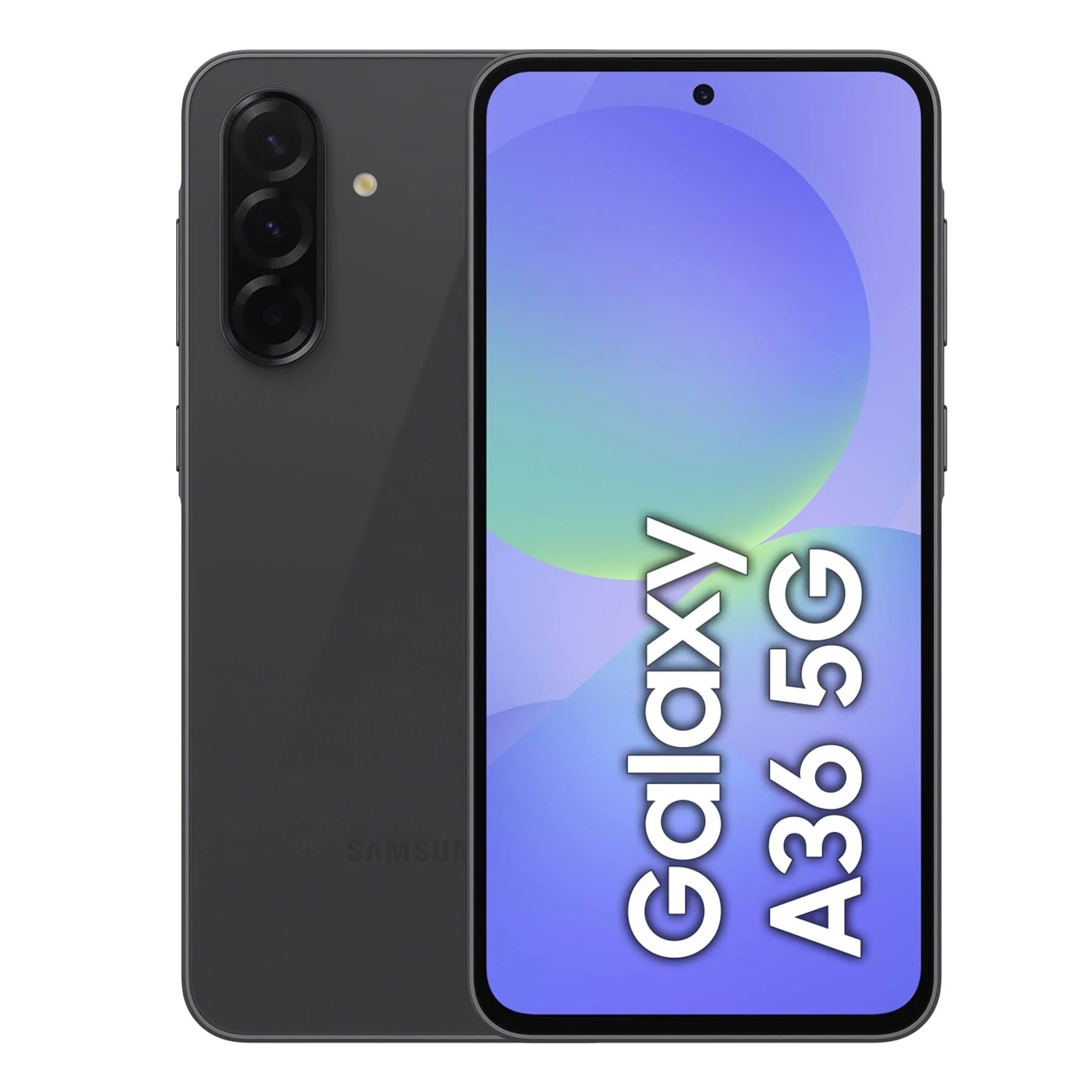 Samsung Galaxy A36 5G 128GB - Awesome Black *AU STOCK*, 6.7", Super AMOLED, 120Hz, 6GB/128GB, 50MP/12MP, Single+ eSIM, 5000mAh, 2 Years Warranty