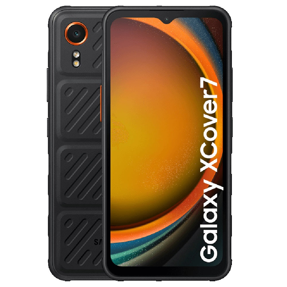 Samsung Galaxy XCover7 5G 128GB EE - Black *AU STOCK*, 6.6", Full HD+, 60Hz, 6GB/128GB, 50MP/5MP, IP68, Dual SIM, 4050mAh, 3 Years Warranty