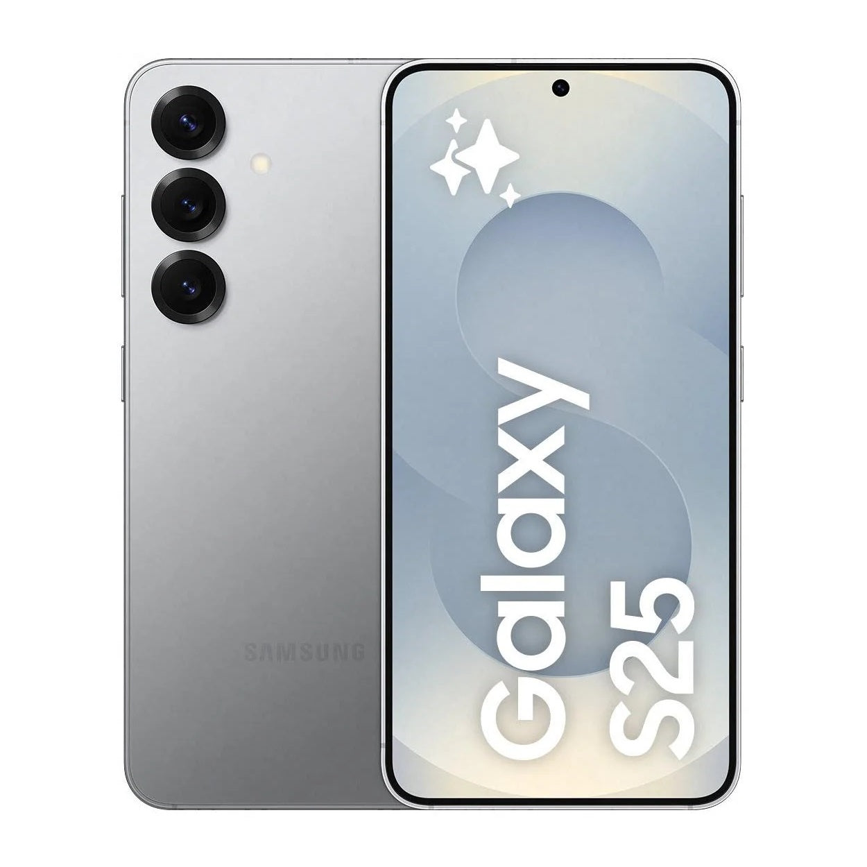 Samsung Galaxy S25 5G 256GB - Silver Shadow *AU STOCK* , 6.2" ,Full HD+, 120Hz, 12GB/256GB, 50MP/12MP, Single+ eSIM, AI, 4000mAh, 2 Years Warranty
