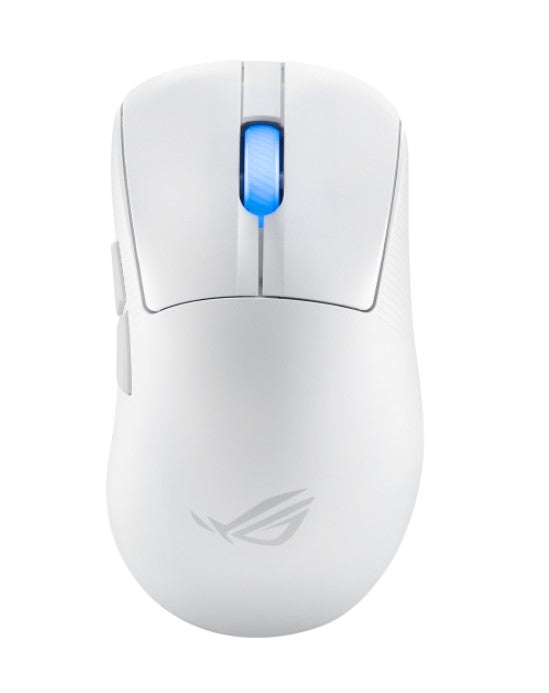 ASUS ASUS ROG KERIS II Ace Wireless Ergonomic Lightweight Gaming Mouse, 42,000-dpi ROG AimPoint Pro Optical Sensor (Moonlight