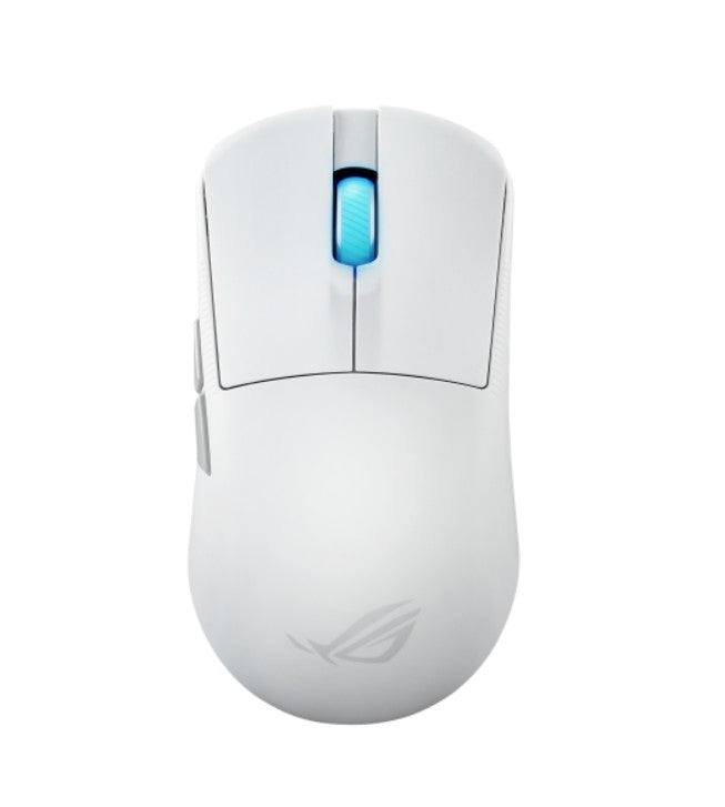 ASUS ASUS ROG Harpe Ace Mini White Ultralight 49-Gram Semi-Symmetrical Gaming Mouse, 42,000 dpi optical sensor,Tri-mode conne