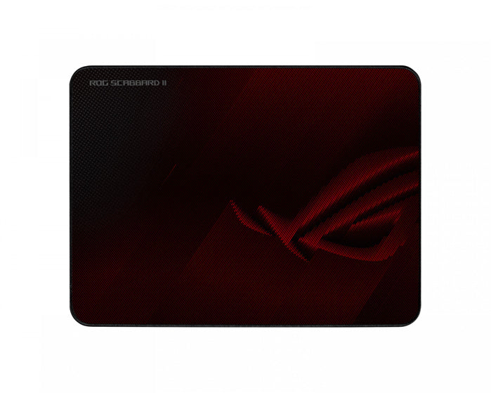 ASUS ASUS ROG SCABBARD II Gaming Mouse Pad, Medium Size (360x260mm) Water/Oil/Dust Respellent, Anti-Fray, Soft Cloth With Rub