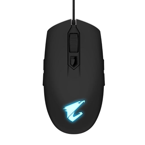 Gigabyte (LS) Gigabyte AORUS M2 Optical Gaming Mouse USB Wired 6200 dpi 12K fps 50g 3D Scroll 50 million click Matte Black RG