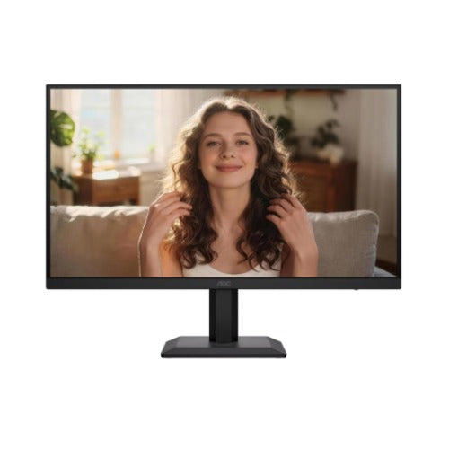 AOC 25B40HM 24.5' Full HD VA Monitor, 1920x1080, 100Hz Refresh Rate, 1ms MPRT, Adaptive Sync, HDMI & VGA, Frameless Design, VESA Mount, Low Blue Mode