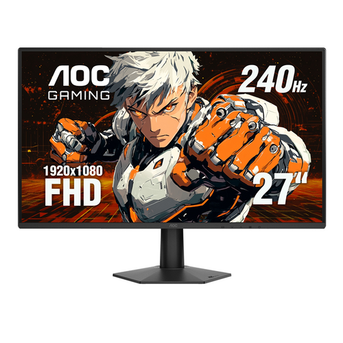AOC AOC 27G50Z, 27", IPS, FHD 1920x1080, 240Hz, 0.5ms, 300nits, DisplayPort 1.4, HDMI 2.0, VESA mount