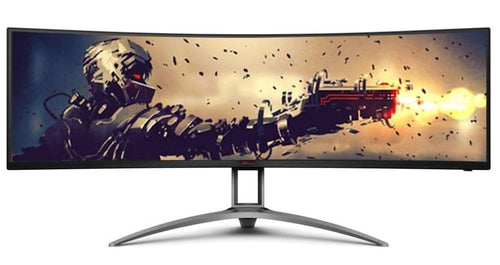 AOC AOC 49" Curved 1800R, 5120X1440 DQHD, 32:9, Adaptive Sync, HDR 400,1ms, 165Hz ,3x HDMI,1x DP,USB-C , Speaker, HAS, KVM ul