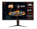 AOC AOC 27" Curved 0.3ms 280Hz,1920 × 1080 (FHD) , Adaptive Sync, HDR10, HDMI 2.0 × 1,DisplayPort 1.4 × 1, Height Adjust,  Ga