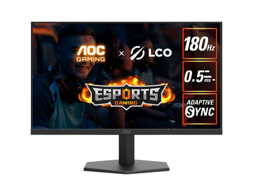 AOC AOC 27”QHD,IPS,180Hz,1ms GtG / 0.5ms MPRT,HDR10,1H1DP, normal stand,Adaptive Sync,Low input lag,Gaming mode,Dial Point,Sh