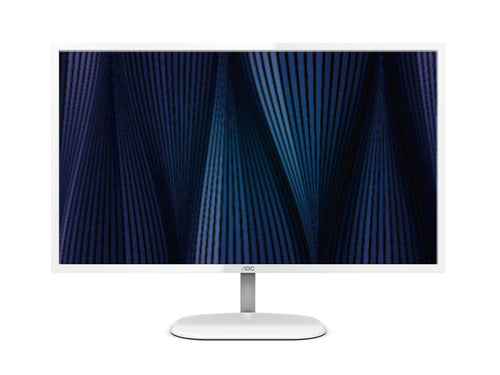 AOC AOC 31.5" QHD IPS Monitor with 2560×1440 @ 75Hz, 4ms, sRGB 101%, DisplayPort  HDMI, sleek white design—great for sharp, v