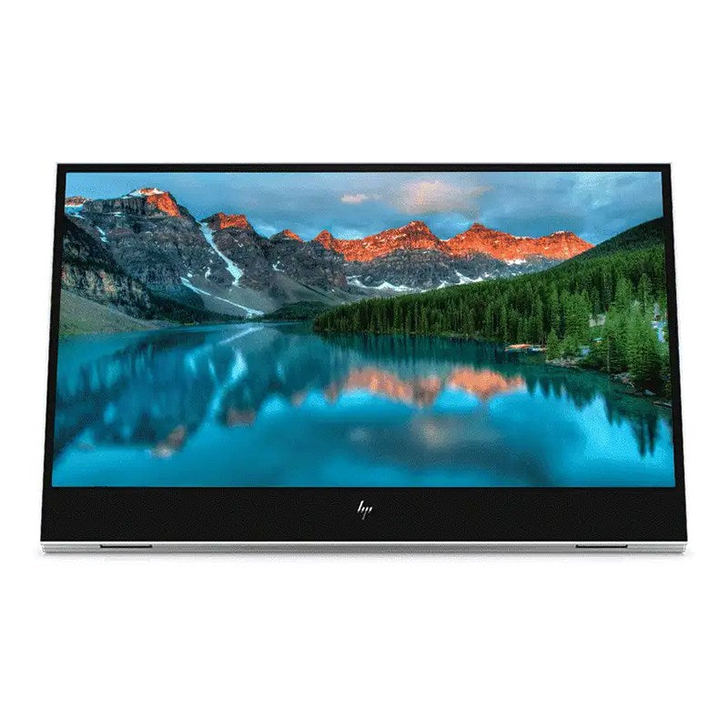 HP HP E14 14" FHD IPS USB-C Portable Monitor 1920x1080 Dual USB Type-C Tilt Adjustable Low Light Mode Slim Lightweight includ