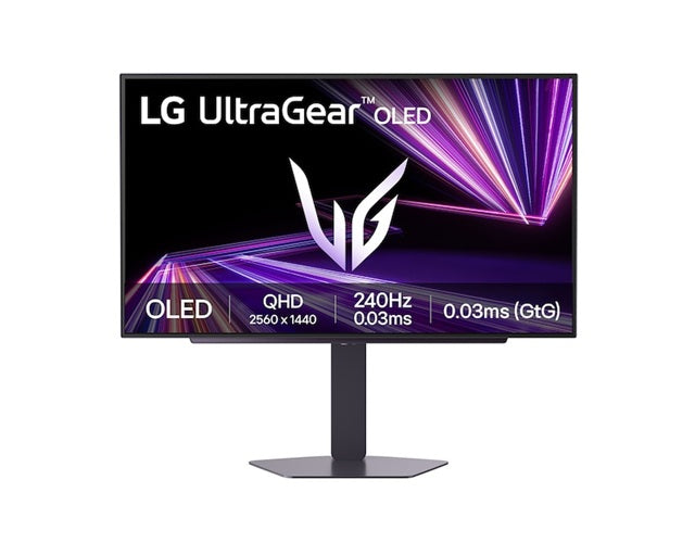 LG 27”UltraGear™ GX7 27-inch 240Hz OLED QHD Gaming Monitor |27GX704A | DisplayHDR™ True Black 400, 0.03ms (GtG), Glare Panel