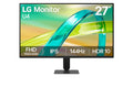 LG 27' IPS Full HD 144Hz Monitor, 1920x1080, sRGB 99%, 1ms MBR, HDR10, 16: 9, HDMI, VGA, Tilt Stand