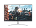 LG 27" 4K UHD IPS Smart Monitor with 3840×2160 resolution, DCI-P3 95%, HDR400, AMD FreeSync™, 5ms response, 60Hz, and tilt-adjustable stand