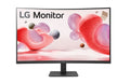 LG 31.5" 32BR50C-B 32" 1920 x1080 Curved FHD with 100Hz Refresh Rate 5 ms Response Time 3-Side Virtually Borderless Design AMD FreeSync Office Monitor