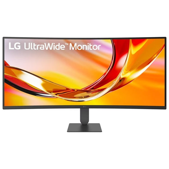 LG 34' UltraWide™  WQHD Curved 144Hz Monitor, 3440x1440, 1800R Curved, sRGB 99%, HDR10, 2xHDMI, DP 1.4, AMD FreeSync™, KVM Switch