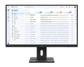LENOVO ThinkVision E27-40 27" FHD IPS Monitor 1920x1080 16:9 4ms 100Hz Anti-glare Tilt Swivel Pivot Height Adjust VGA DP HDMI VESA 3yr WTY Black