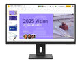 LENOVO ThinkVision E27Q-40 27" 100Hz QHD IPS Monitor 2K 2560x1440 16:9 4ms Tilt Swivel Pivot Height Adjust 2xHDMI DP VESA 3yr WTY Black