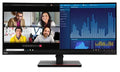 LENOVO ThinkVision P34W-20 34" 60Hz QHD IPS Monitor 4K 3440x1440 21:09 4ms Height Adjustable Tilt Swivel 100W PD HDMI DP LAN USB Speakers VESA 3yrs