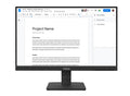 LENOVO ThinkVision S22-4E 21.5" FHD IPS Monitor 1920x1080 100Hz 16:9 4ms Anti-Glare Titl VGA HDMI VESA 3yr wty Black