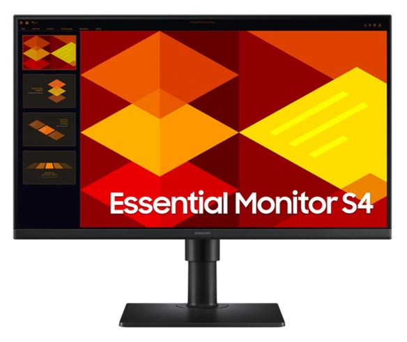 Samsung 23.8'/24' S40GD FHD IPS Monitor 1920 x1080 16:9 100Hz 250cd/m2 FreeSync 5ms 2xHDMI DP USB Hub HAS VESA Tilt Swivel Pivot 3YR