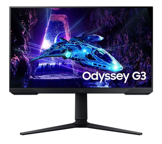 Samsung 23.8'/24' Odyssey G30D FHD Monitor 1920x1080 180Hz 16:9 250cd/m2 VA HDMI1.4 DP Headphone Tilt HAS Swivel Pivot VESA Gaming Monitor Black