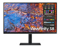 Samsung 27" S8 4K FHD Monitor 60Hz IPS Flat 3840x2160 16:9 5ms 350 nits 1xDP1.4 1xHDMI2.0 LAN 1xUSB-C Hub Dock 90W 3.0x3 HAS VESA 3YR WTY