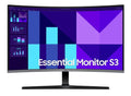 Samsung 32" S39GD FHD 100Hz Curved Monitor 1920x1080 4ms 16:9 1500R Tilt VESA VA HDMI D-Sub Headphone Flicker Free Eye Saver Mode Black