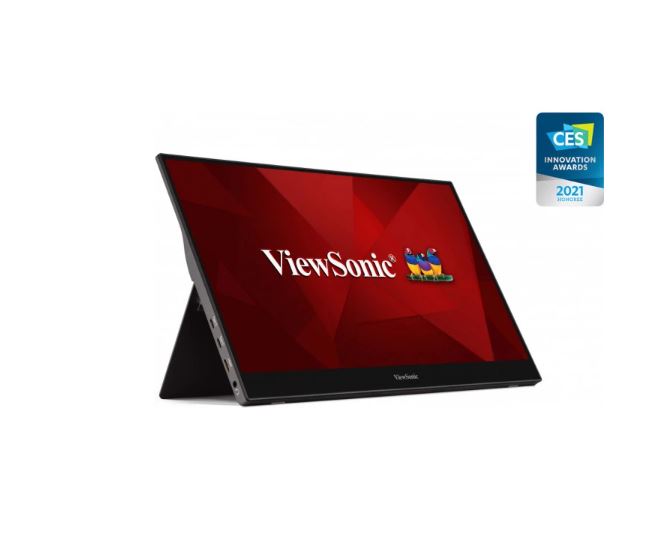 ViewSonic 16” TD1655 USB-C Touch FHD IPS , 2x Type-C (Power in with Video  Data). 3.5mm Audio, Mini HDMI x 1, Ultra Portable Monitor, 3YARW