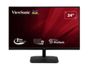 ViewSonic 24” Office Ultra Thin FHD IPS, 100Hz, 1ms MPRT, HDMI, VGA, 2×2W Speakers, 178°/178°, Frameless Design, Low Blue Light, Flicker‑Free. 3YARW